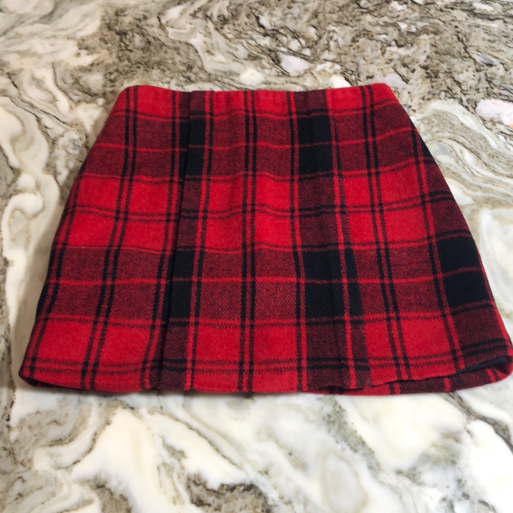 Red & Black Miniskirt